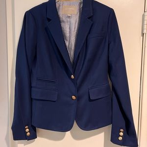 Banana Republic Navy Blazer with Gold Buttons